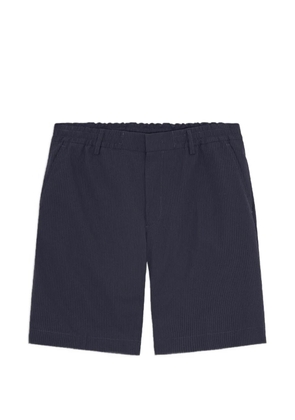 NN07 textured tailored shorts - Blue