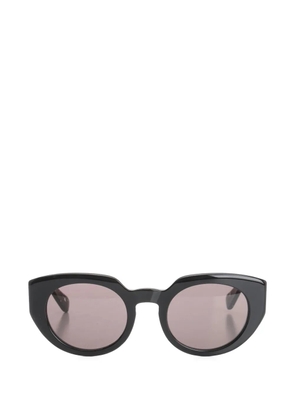 Chloé Eyewear marble-effect frame sunglasses - Black