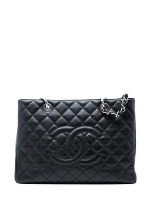 CHANEL Pre-Owned 2012 Caviar Grand Shopping tote bag - Black