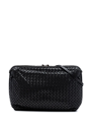 Bottega Veneta Pre-Owned 2012-2026 Large Nappa Intrecciato Nodini crossbody bag - Black