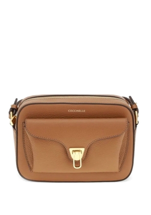Coccinelle small Beat Soft leather shoulder bag - Brown