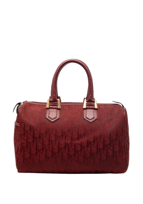 Christian Dior Pre-Owned 1990-2000 Diorissimo Trotter Canvas boston bag - Red
