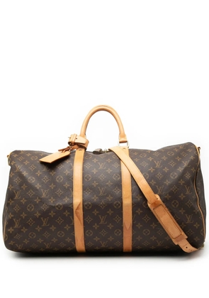 Louis Vuitton Pre-Owned 1997 Monogram Keepall Bandouliere 55 travel bag - Brown
