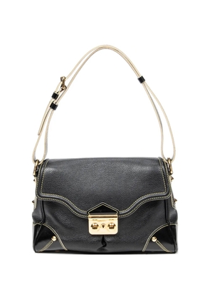 Louis Vuitton Pre-Owned push-lock shoulder bag - Black