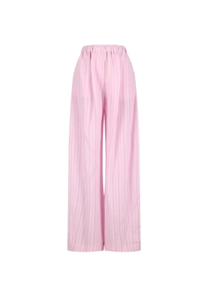THELATEST striped wide-leg trousers - Pink
