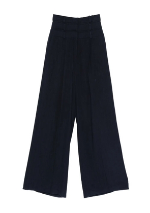Viktor & Rolf layered trousers - Blue