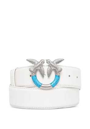 PINKO Love Birds belt - White