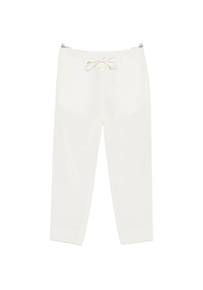 Briglia 1949 drawstring-waist cropped trousers - White