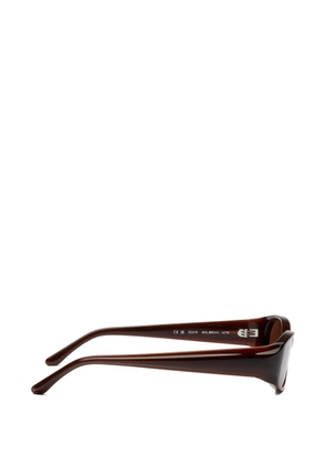 ROTATE BIRGER CHRISTENSEN oval-frame sunglasses - Brown