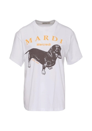 Mardi Mercredi Ddanji graphic-print T-shirt - White
