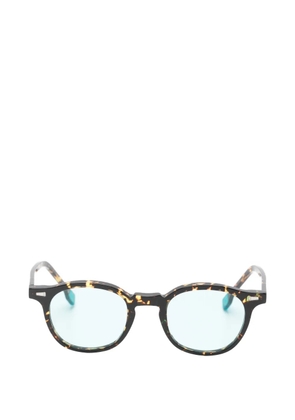 KYme Quill round-frame sunglasses - Brown