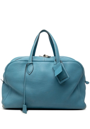 Hermès Pre-Owned 1999 Clemence Victoria 43 travel bag - Blue