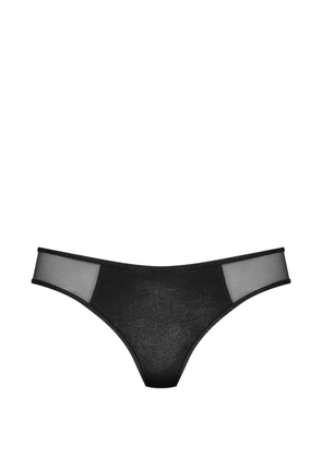 Maison Close Minuit bikini briefs - Black