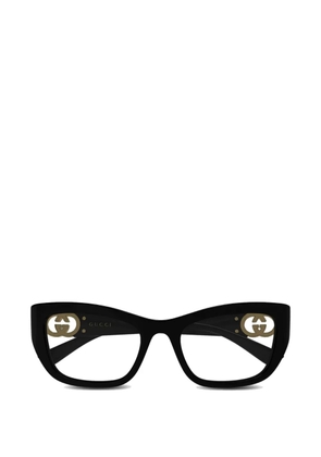 Gucci Eyewear Interlocking G cat-eye glasses - Black