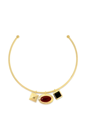 Heaven Mayhem Solene charm-detail choker necklace - Gold