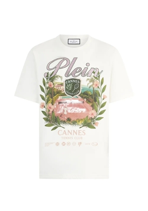 Philipp Plein Cannes Tennis Club T-shirt - White