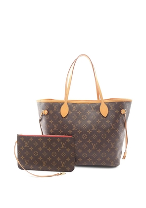 Louis Vuitton Pre-Owned 2015 Monogram Neverfull MM tote bag - Brown
