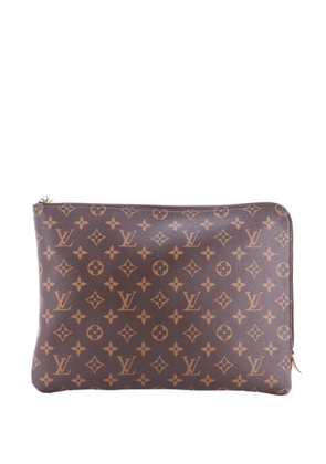 Louis Vuitton Pre-Owned Etui Voyage Pouch Monogram Canvas MM clutch bag - Brown
