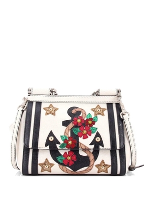 Dolce & Gabbana Pre-Owned Sailor Miss Sicily Bag Patchwork Leather Small satchel - Neutrals