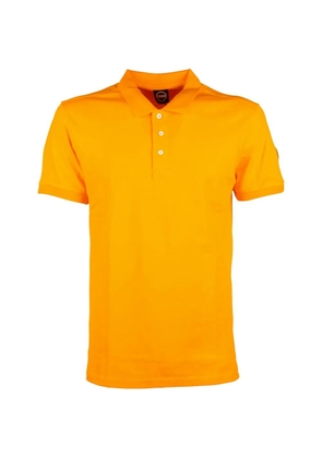 Colmar logo-patch polo shirt - Orange