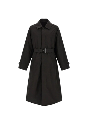 STEIN belted multilayer trench coat - Black