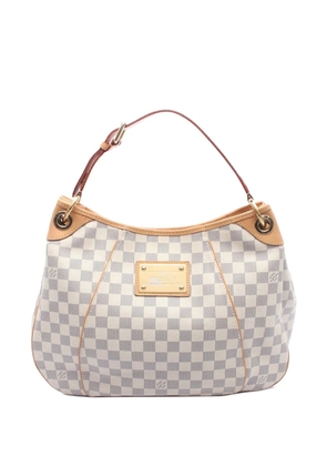 Louis Vuitton Pre-Owned 2009 Damier Azur Galliera PM shoulder bag - White