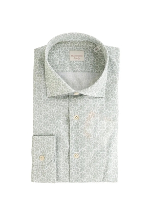 Brancaccio floral-print long-sleeve shirt - Green