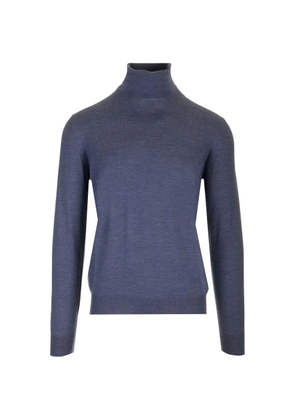 Mauro Ottaviani turtleneck sweater - Blue