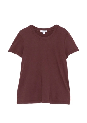 James Perse short-sleeve crew-neck T-shirt - Red