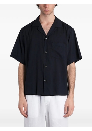 ASPESI Bowling short-sleeve camp-collar shirt - Blue