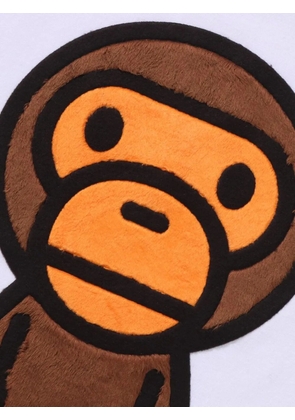 A BATHING APE® Baby Milo appliqué T-shirt - White