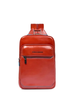 PIQUADRO zip-top fastening bag - Orange