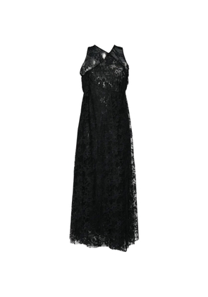 Junya Watanabe floral-lace maxi dress - Black