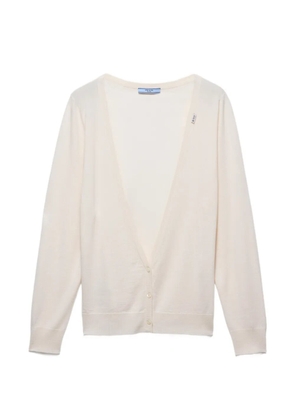Prada cashmere cardigan - White