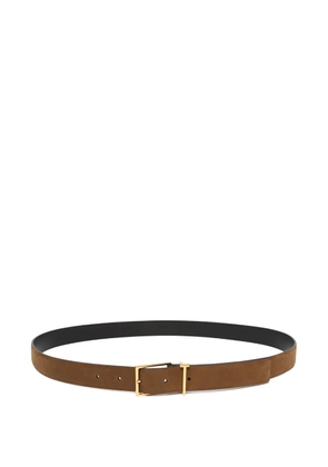 TOM FORD T-loop buckle belt - Brown