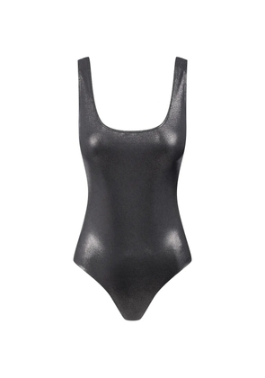 Maison Close open-back swimsuit - Silver