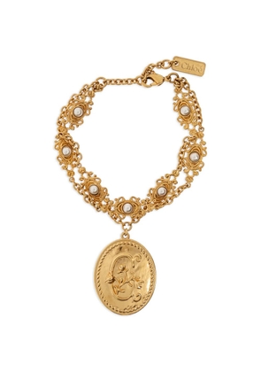 Chloé Château Treasures medallion-pendant bracelet - Gold