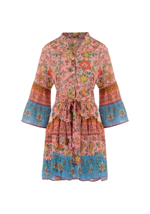 PEP'S floral-print ruffled dress - Pink