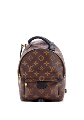 Louis Vuitton Pre-Owned Palm Springs Monogram Canvas Mini backpack - Brown