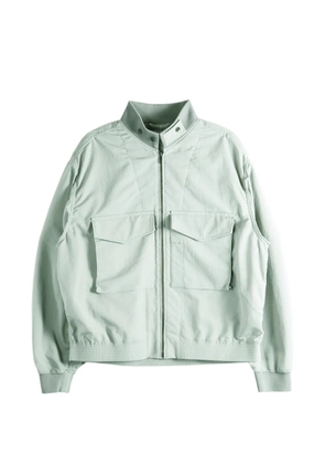 Nanamica panelled flap-pocket jacket - Green