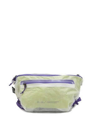 Db zip-fastening buckle-strap belt bag - Green