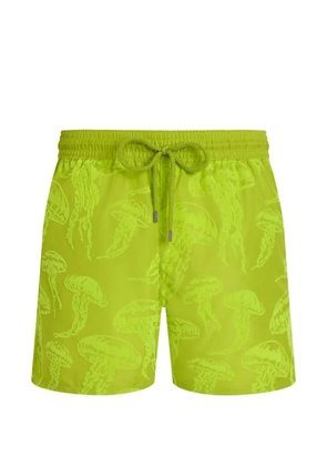 Vilebrequin jellyfish-print swim shorts - Green