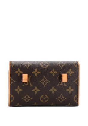 Louis Vuitton Pre-Owned Florentine Waist Bag Monogram Canvas belt bag - Brown