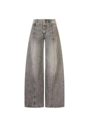 Sportmax wide-leg jeans - Grey