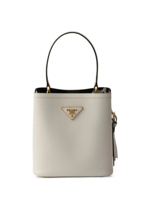 Prada Panier mini Saffiano leather bag - Grey