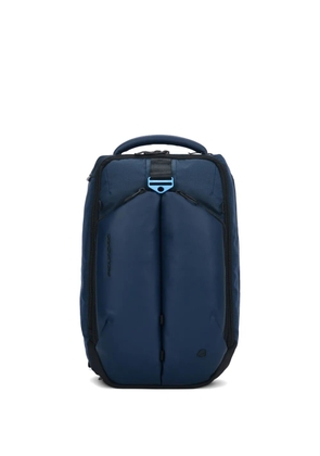 PIQUADRO panelled ripstop backpack - Blue