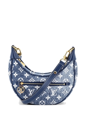 Louis Vuitton Pre-Owned Loop Handbag Monogram Jacquard Denim hobo bag - Blue