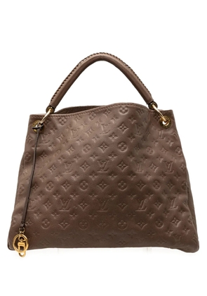 Louis Vuitton Pre-Owned 2010 Monogram Empreinte Artsy MM hobo bag - Brown