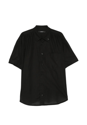 SONGZIO Half chest-pocket shirt - Black