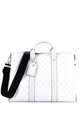 Louis Vuitton Pre-Owned Weekend NM Monogram Taigarama tote bag - White